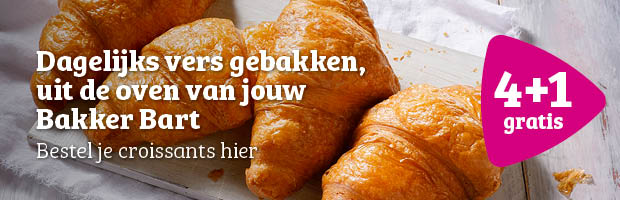 Tussenbanner croissants 4+1 Tussenbanner croissants 4+1