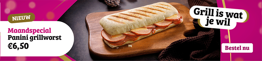 maandspecial nov 2025 - panini grillworst