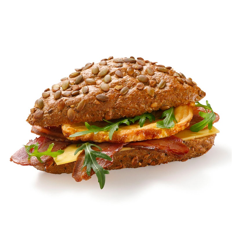 Broodje warme omelet