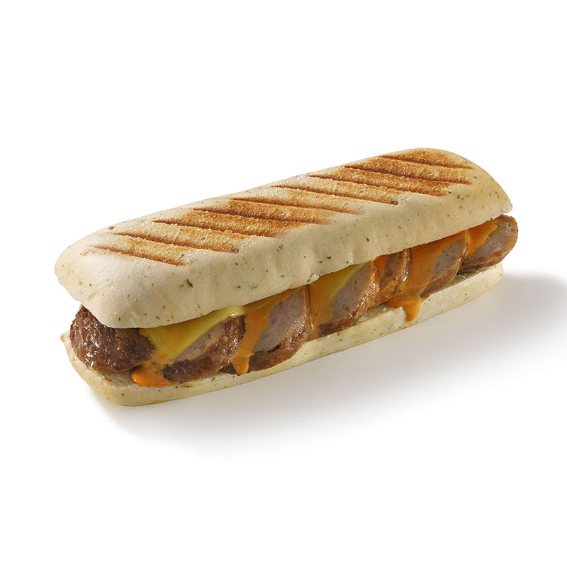 Panini pittige gehaktbal