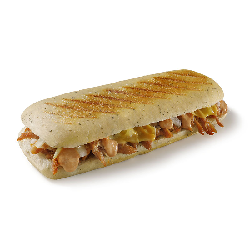 Panini pulled chicken