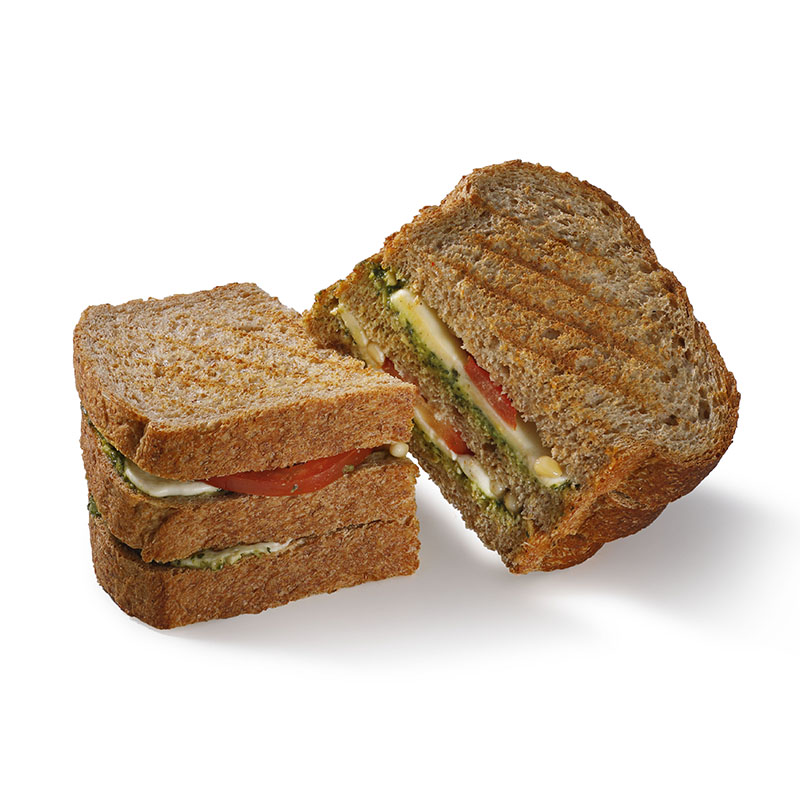 Dubbeldikke tosti mozzarella