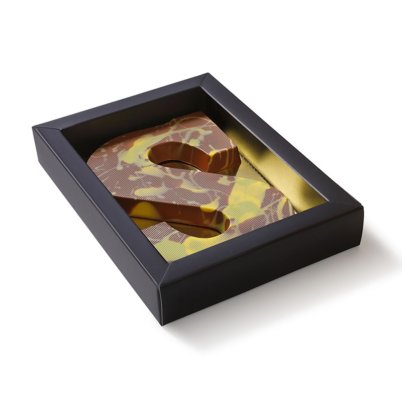 Chocoladeletter pindakaas crisp