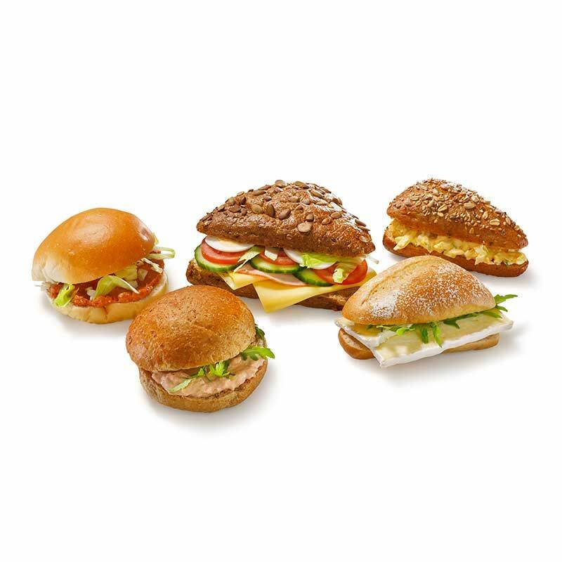 Groepslunch rijkelijk belegd